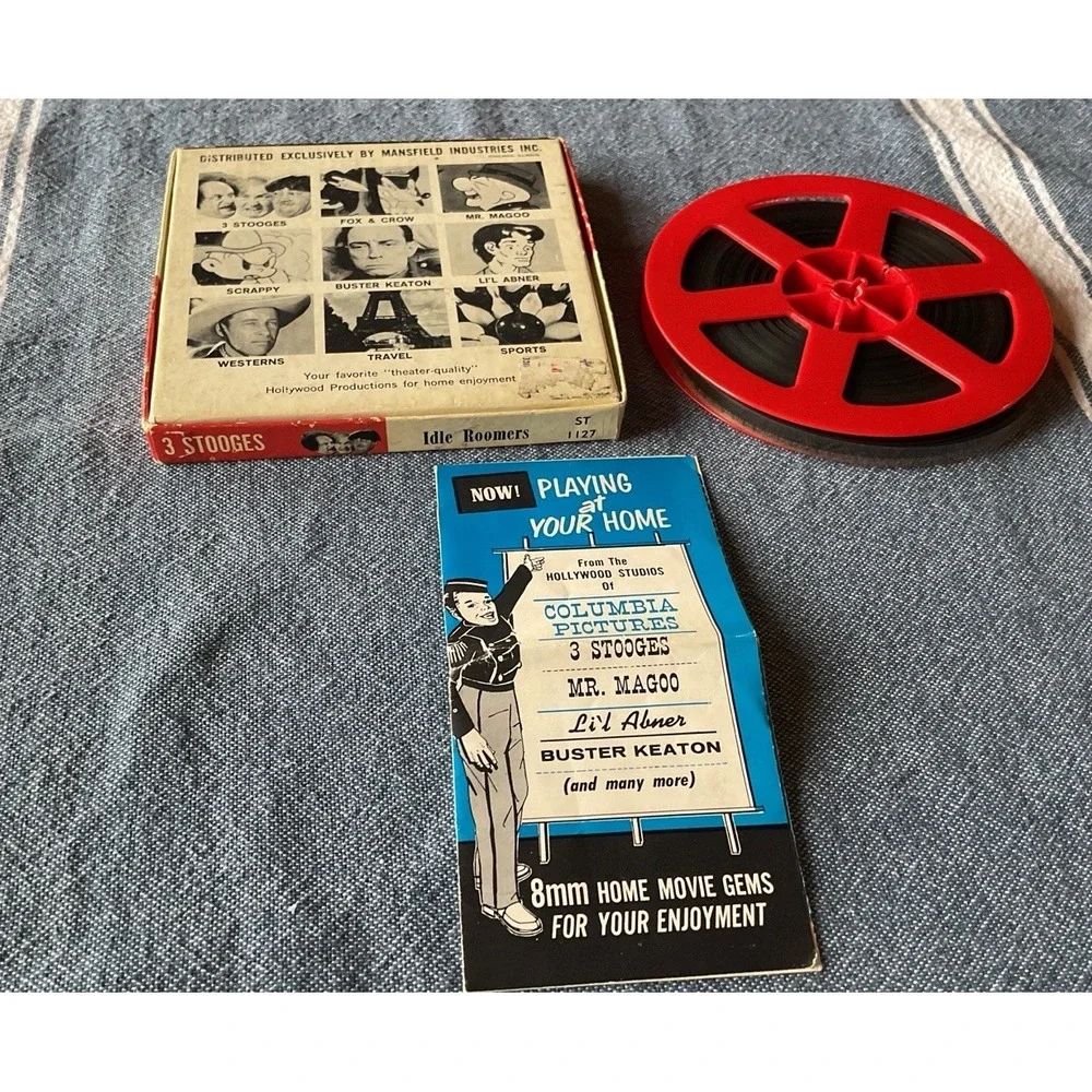 Vintage 3 Stooges Columbia Home Movie 